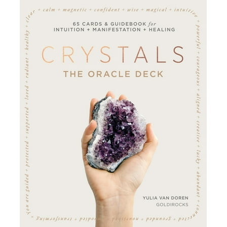 Crystals: The Oracle Deck: 65 Cards & Guidebook for Clarity   Manifestation   Healing, (Paperback)