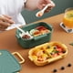 thumbnail image 1 of Lonchera para el hogar y la cocina, ideal para estudiantes y niños, lonchera bento de 1000 ml con 3 compartimentos y 2 capas para niños, loncheras para adultos, a prueba de fugas y aptas para microond, 1 of 9