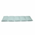 thumbnail image 2 of Pale Blue Floor Pillow Lounger Cover, Separate Droplets Motif in Different Colors Precipitation Drizzle Sky Image, Nap Mat Printed Fabric Case for 5 Pillows, 88" x 36", Blue White, by Ambesonne, 2 of 5