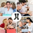 thumbnail image 6 of Funny Fishing Socks for Men Dad Teen Boys-Novelty Funky Cool Crazy Silly Socks-Easter Fathers Valentines Funny Fisherman Fishing Gifts Christmas Stocking Stuffers-Black, 6 of 6