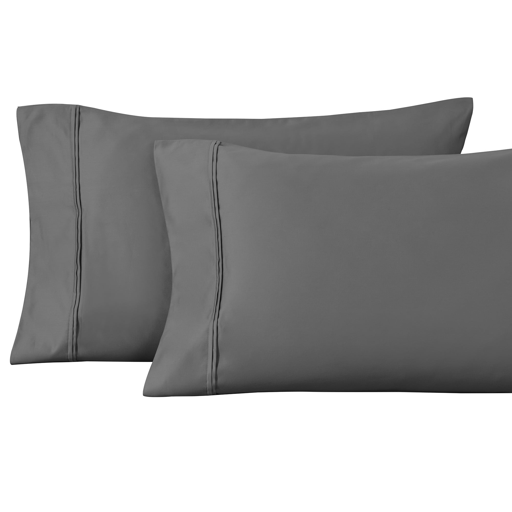 1200 Thread Count Egyptian Cotton Bedding Pillow Cases, 2PC Pillowcase Set by Impressions - King