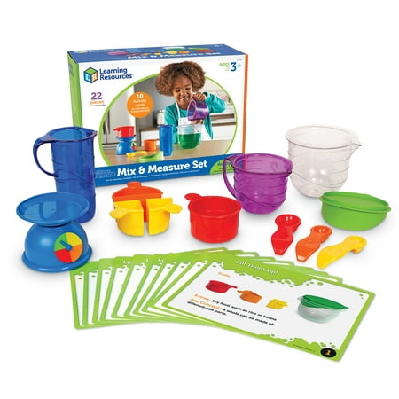 UPC 765023027839 product image for Learning Resources Mix and Measure Activity Set - 22 Pieces  Boys and Girls Ages | upcitemdb.com