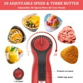 LINKChef 5in1 Hand Blender 1000W, 20Speed Turbo Mode with Baby Food