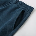thumbnail image 4 of Gbsyewxs Mens Shorts Elastic Waist Solid Color Pull On Loose Athletic Summer Shorts For Men Blue, 4 of 6