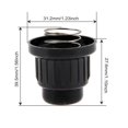thumbnail image 2 of 2x AA Battery Gas Fire Pit Pulse Igniter Push Button Switch For Gas Grills Outdoor Patio Heater, 2 of 5
