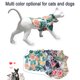 thumbnail image 5 of Camisa fina de verano con flores, repelente de mosquitos, ropa para perros de dos patas 1140, 5 of 6