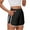 #210 Black, variant on Womens Athletic Shorts 3 Inch Running Gym Active Workout Bodybuilding Booty Track Shorts Vintage Fitted Short with Side Pockets Wine,S