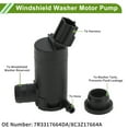 thumbnail image 4 of Unique Bargains Windshield Washer Pump with Rubber Ring for FORD CROWN VICTORIA 2000-2009 Washer Fluid Pump Windshield Wiper pump No.7R3317664DA/8C3Z17664A Black 1 Pc, 4 of 7