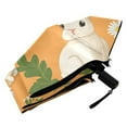 thumbnail image 6 of Compact Sun Umbrella Windproof Travel Umbrellas for Rain Strong Portable UV Protection Rabbit and Carrot, 6 of 8