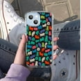 thumbnail image 5 of Colorful Cat Collage Case for iPhone 14 ,Aesthetic Art Design Pattern TPU Shock Proof Cover Case, 5 of 5