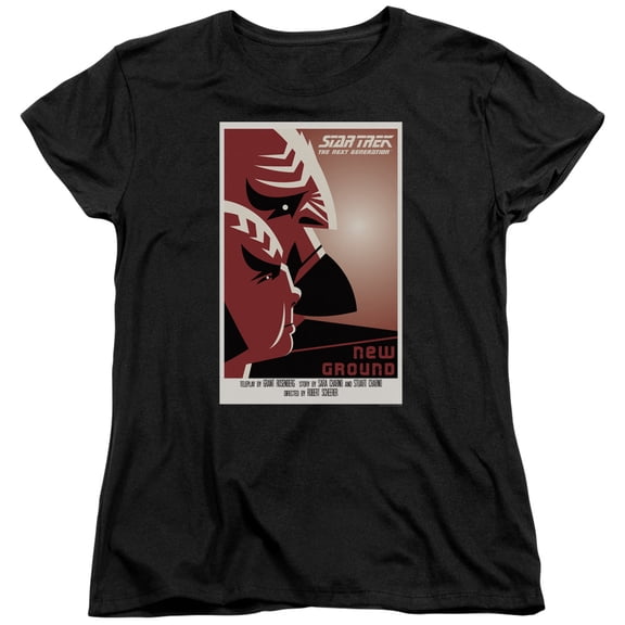 Star Trek Tng Season 5 Episode 10 Women's T-Shirt Black