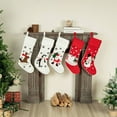 thumbnail image 5 of Christmas Sock Decorations Gift Bag Set, Holiday Decorations for Fireplace Mantel, Festive Gifts for Friends and Family, Xmas Stocking Stuffers,C, 5 of 5