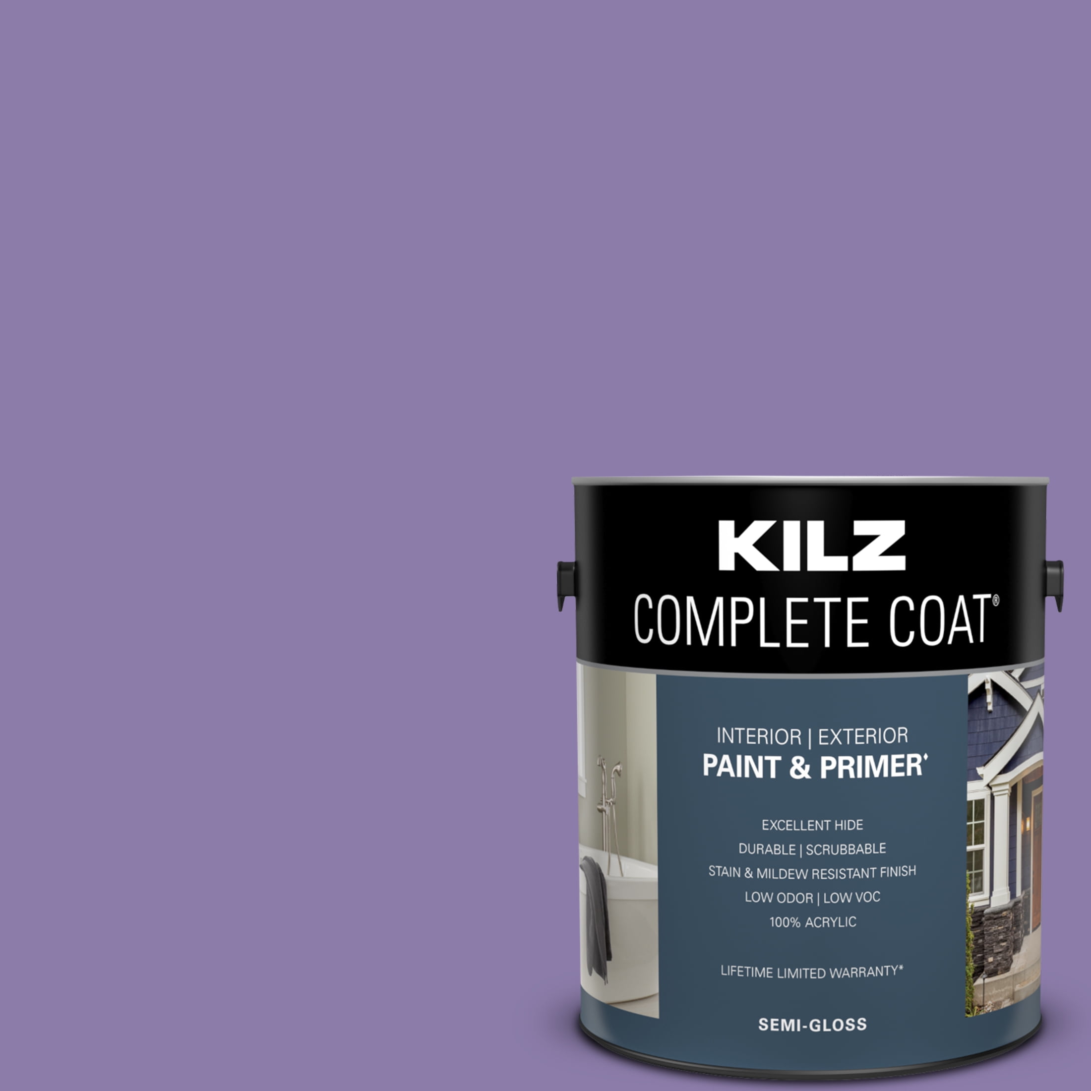 Belladona, KILZ Complete Coat Interior/Exterior Paint & Primer, 1 Gallon #RA280-02