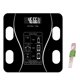 thumbnail image 5 of Riwesomey Báscula inteligente para baño con Bluetooth, de grasa corporal, báscula de peso Digital, aplicación inalámbrica, equilibrio de Medidores de medidas dimensionales Negro Batería, 5 of 6
