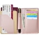 thumbnail image 2 of Funda protectora para pasaporte CHAO Oro rosa Bloqueo RFID con etiqueta de equipaje, 2 of 5
