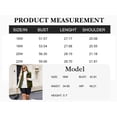 thumbnail image 7 of NAYTOAO Women Plus Size Quilted Puffer Vest for Women, Water‑Resistant Stand Collar Sleeveless Gilet with Pockets & Drawstring Hem, 7 of 7