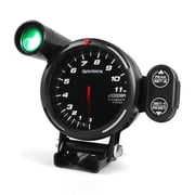 3.5 80mm Tachometer Gauge High Speed Stepper Motor RPM Rev Counter 7 Color LED