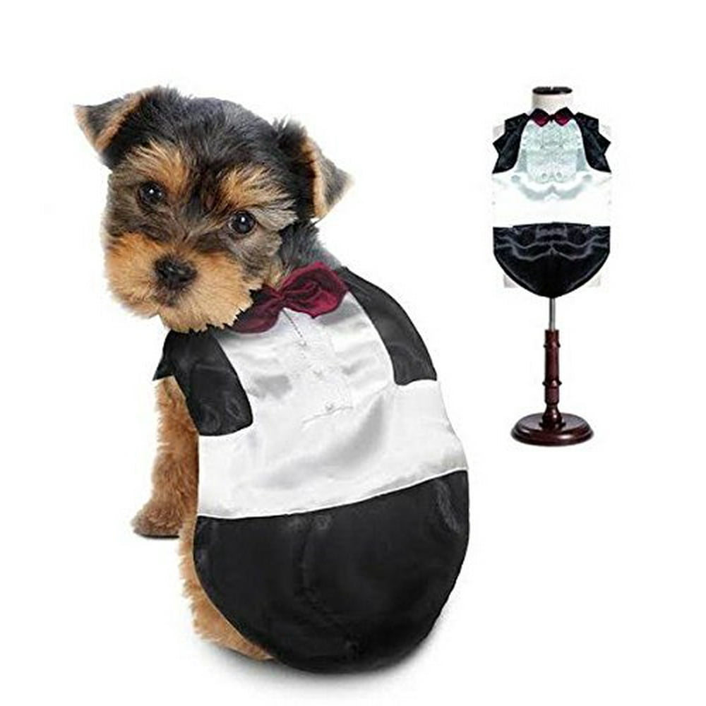 Costume DOG TUXEDO COSTUMES Dress Your Dogs Wedding Groom Tux(Size 1