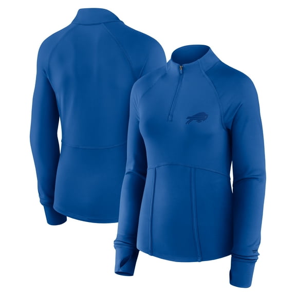Women's Fanatics Royal Buffalo Bills Elements Quarter-Zip Jacket