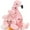 Pink-Flamingo, variant on Muiteiur 6Pcs Platypus Stuffed Animal Set 21.7" Platypus Plush with 3 Babies, 2 Eggshell