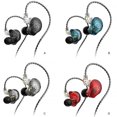 thumbnail image 3 of Matsuzay Teléfonos inteligentes con cable Auriculares intrauditivos Control de volumen Auriculares deportivos Auriculares para correr de 3,5 mm Cables de audio/vídeo Negro, 3 of 8
