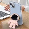 thumbnail image 1 of 6D Plating Astronaut Hidden Stand para Iphone 13 Pro Max Soporte para teléfono brillante para Huawei para Samsung, 1 of 5