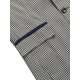 thumbnail image 5 of Chaqueta Casual Para Hombres PatrÃ³n De Pata De Gallo Hombros Acolchado Blazer De Dos Botones Azul Marino 50 Unique Bargains Blazer, 5 of 7