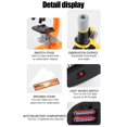 thumbnail image 5 of Orange Kids Microscope Science Kit With 100X-1200X Magnification Led Light Educational Stem Toy Lab Experiment Set For Beginners 8.66X4.72X3.15 Inches 0.71 Lbs, 5 of 5