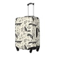 thumbnail image 2 of Haiem Vintage Moon Fox Luggage Cover Printed Suitcase Covers for Luggage Elastic Washable Suitcase Protector Fits 18-32 Inch Luggage-Small, 2 of 8