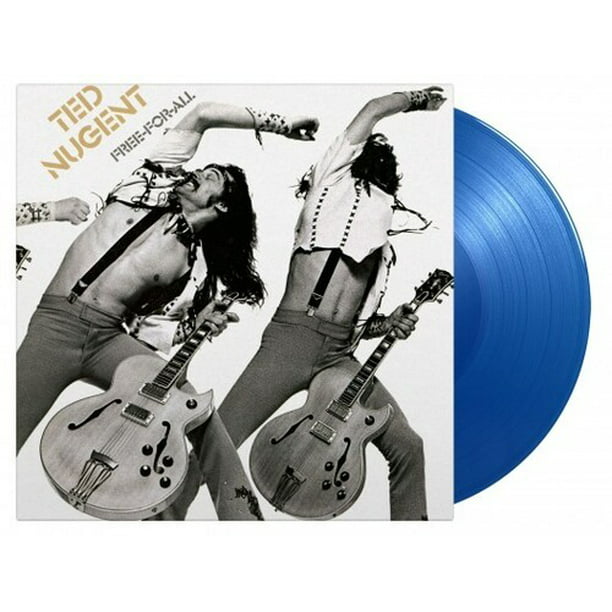 Ted Nugent - Free - Limited Translucent Blue Colored Vinyl Walmart.com