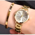 thumbnail image 4 of Set De Reloj De Cuarzo Para Mujer Con Pulsera Incluida Golden, 4 of 4