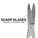 thumbnail image 2 of Scissors Klein Tools 2100-8 Hoja dentada de 16 cm, ergonómica, 2 of 8