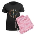 thumbnail image 5 of CafePress - All Around Alice In Wonderland Women's Dark Pajama - Women's Short Sleeve Print T-Shirt and Pants Dark Cotton Pajama Set, 5 of 7