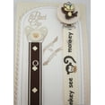 thumbnail image 2 of Monkey Pacifier Clip With Two Interchangeable Ribbons, 2 of 2