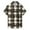 Multicolor, variant on ZQUUVOU Mens Short Sleeve Button Down Vintage Plaid Shirts Casual Regular Fit Plaid Shirts Collar Summer Beach Shirts A-Multicolor