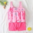 thumbnail image 2 of NAFUU Girls Floatation Swimsuits Baby Float Suit Swim Vest One Piece Swimwear Bathing Suit Trendy Buoyancy Swimsuits 18-24 Months, 2 of 6