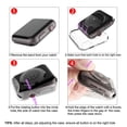 thumbnail image 6 of Simyoung iWatch Case 44mm Series 4 Screen Protector for Apple Watch All Around Protective Case High Definition Clear Ultra-Thin Cover - Silver, 6 of 8