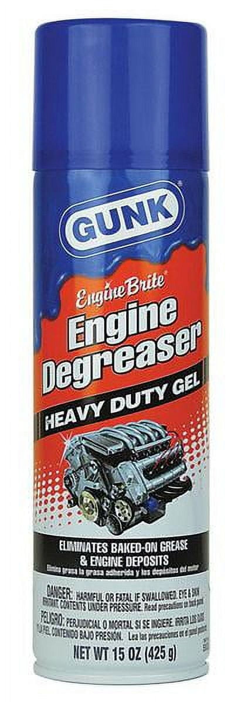 2 PC Gunk Engine Brite No Scent Cleaner and Degreaser 15 oz Gel