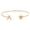 Gold A, variant on Initial Bracelets for Women CZ Letter M Heart Gold Plated Stainless Steel Simple Dainty Personalized Cubic Zirconia Adjustable Delicate Alphabet K Elegant Open Jewelry Gold B