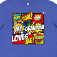 thumbnail image 4 of Inktastic My Grandma Loves Me Youth T-Shirt, 4 of 5