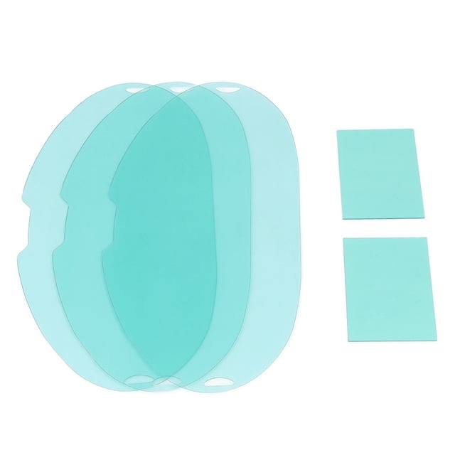 Lente de Reemplazo de Soldadoura, Reemplazo de Lente de Casco de Soldadoura anti -caída 0.04in 5pcs para ingeniería industrial