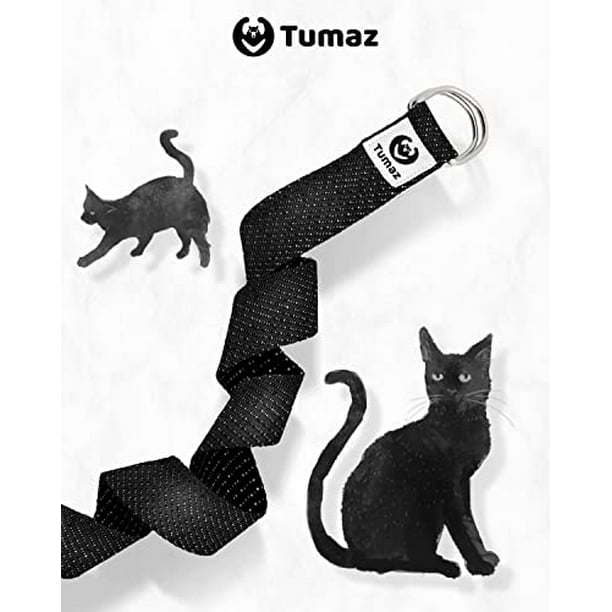 Tumaz Yoga Strap/Stretch Bands with Adjustable D-Ring Buckle (6ft