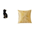 thumbnail image 1 of Elegante Escultura De Gato De Resina, Funda De Almohada, Adorno Para Sala De Estar, Dormitorio, Sofá, Funda De Cojín, Figura Decorativa, Entrada, Estantería., 1 of 8