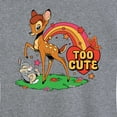 thumbnail image 3 of Bambi - Too Cute - Women's Short Sleeve Graphic T-Shirt, 3 of 5