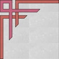 thumbnail image 1 of Ahgly Company Indoor Square Patterned Off-White Novelty Area Rugs, 8' Square, 1 of 6