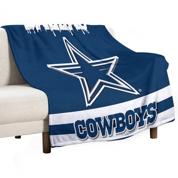 Football Cowboys Throw Blanket for Women, Men- Super Soft Plush Blanket Throw Fleece Blanket Animal Blanket