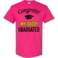 thumbnail image 3 of Inktastic Congrats My Daddy Graduated with Cap T-Shirt, 3 of 5
