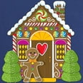 thumbnail image 2 of CafePress - Gingerbread House Maternity Dark T Shirt - Maternity Dark T-Shirt, 2 of 3