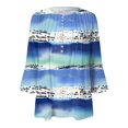 thumbnail image 4 of YDLCAFD T shirt Womens Fashion Round Neck Short Sleeved Printed T Shirt Top, 4 of 4