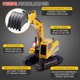 thumbnail image 3 of 1/24 RC Excavator RC Car Construction Tractor Pala de metal Niños, 3 of 8